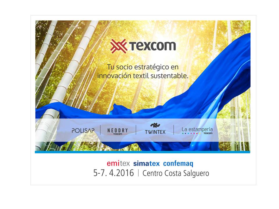 TEXCOM en su primera edición de Emitex - Simatex – Confemaq | Texcom